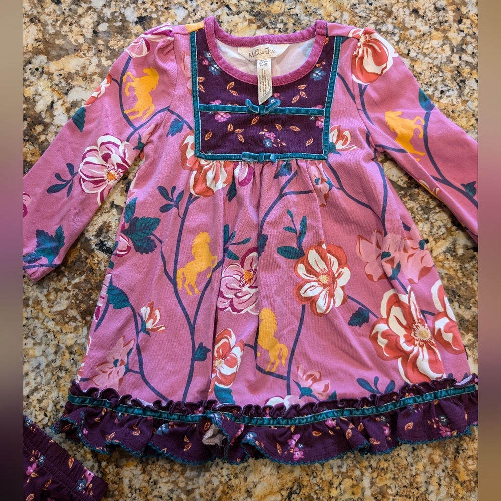 Matilda Jane Baby 6-12 month candy corn dress